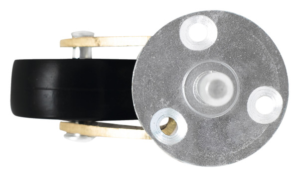 Roulette pivotante nylon noir - Ø. 3 cm - 10 kg - Brico Dépôt