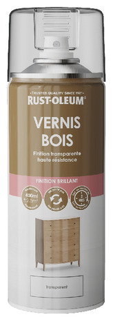 Aérosol Vernis bois - 400 ml - Transparent - Brico Dépôt