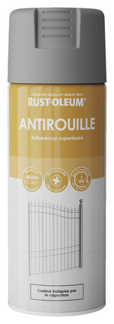 Aérosol Antirouille - 400 ml - Gris mat - Brico Dépôt