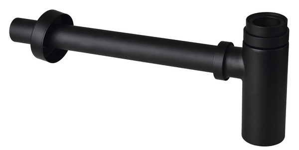 Siphon réglable noir pour vasque - 32 mm  - Brico Dépôt