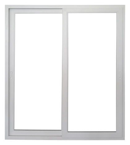 Baie vitrée PVC blanc 2 vantaux  H.200 x l.240 cm  - GoodHome - Brico Dépôt