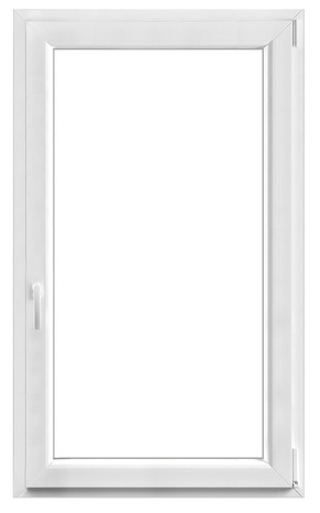Fenêtre PVC blanc oscillo-battante 1 vantail droit h.135 x l.80 cm - GoodHome - Brico Dépôt