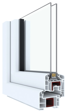 Fenêtre PVC blanc oscillo-battante 1 vantail droit h.135 x l.80 cm - GoodHome - Brico Dépôt