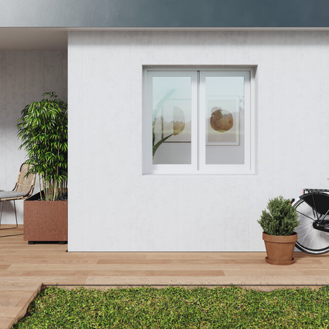 Fenêtre PVC blanc oscillo-battante 2 vantaux h.165 x l.80 cm - GoodHome - Brico Dépôt