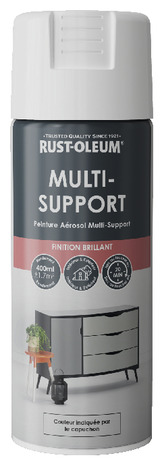 Aérosol multi support 400ml Blanc Brillant - Brico Dépôt