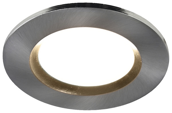 Spot à encastrer métal chromé LED intégrée "Etana" Ø 8,5 cm - Colours - Brico Dépôt