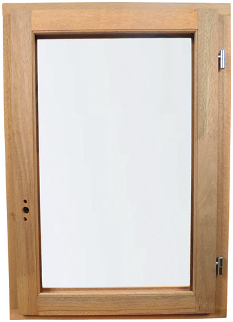 Fenêtre bois battante 1 vantail droit H.60 x l.60 cm - GoodHome - Brico Dépôt