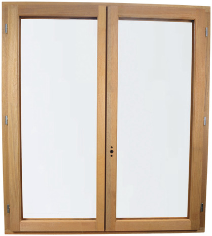 Fenêtre bois battante 2 vantaux H.135 x l.120 cm - GoodHome - Brico Dépôt