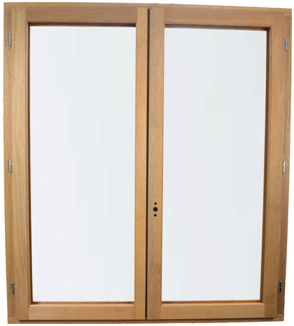 Fenêtre bois battante 2 vantaux H.115 x l.100 cm - GoodHome - Brico Dépôt