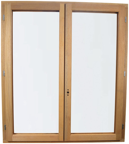 Fenêtre bois battante 2 vantaux H.115 x l.120 cm - GoodHome - Brico Dépôt