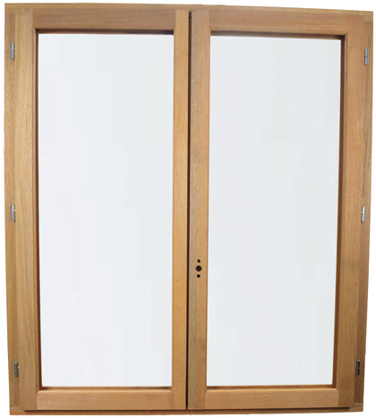 Fenêtre bois battante 2 vantaux H.125 x l.100 cm - GoodHome - Brico Dépôt