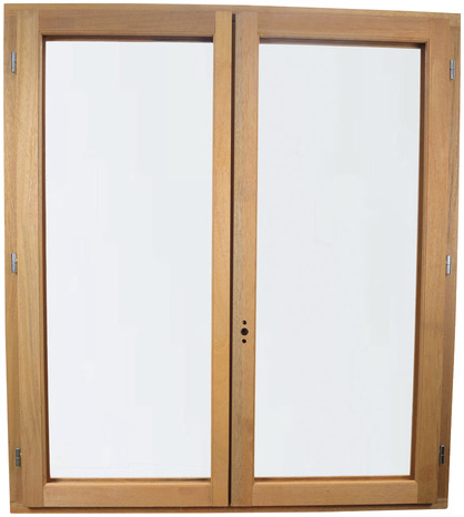 Fenêtre bois battante 2 vantaux H.135 x l.100 cm - GoodHome - Brico Dépôt