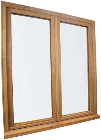 Fenêtre bois battante 2 vantaux H.135 x l.100 cm - GoodHome - Brico Dépôt
