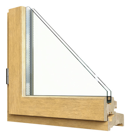 Fenêtre bois battante 1 vantail gauche H.45 x l.40 cm - GoodHome - Brico Dépôt
