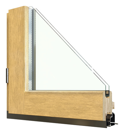 Porte-fenêtre bois 1 vantail gauche H.205 x l.80 cm - GoodHome - Brico Dépôt