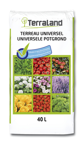 Terreau universel utilisable en agriculture biologique - sac de 40L - Brico Dépôt