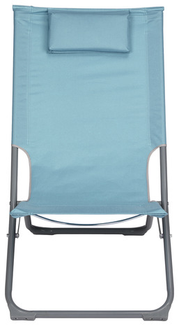 Chaise de plage pliable bleu "Curacoa" - Blooma - Brico Dépôt