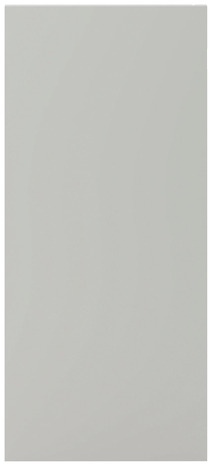 Côté de remplacement haut "Garcinia" gris ciment l.32 x h.72 x ép.1,8 cm - GoodHome - Brico Dépôt