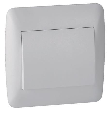 Interrupteur "OME" blanc conforme à la norme NFC 15-100 - Bodner - Brico Dépôt