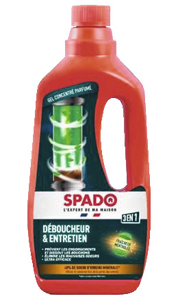 Spado entretien canalisation 3en1 1L - Spado - Brico Dépôt