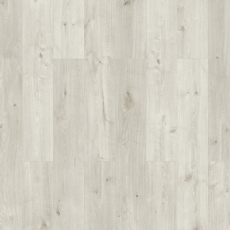 Sol stratifié à clipser aspect chêne blanc "Cahuita" - L. 128,5 x l. 19,2 cm, Ép. 8 mm. - Cooke and Lewis - Brico Dépôt