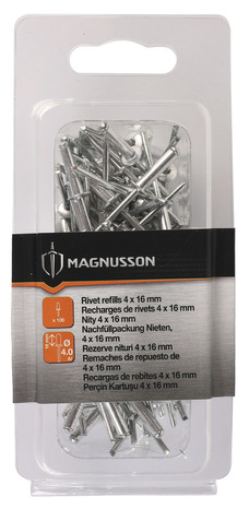 Boite de 100 rivets - 4 x 14 mm - Magnusson - Brico Dépôt