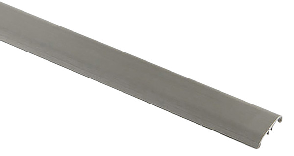 Barre de seuil en aluminium - Décor argent - L. 0,93 m, l. 37 x h. 4,6 x ép. 1,2 mm - GoodHome - Brico Dépôt