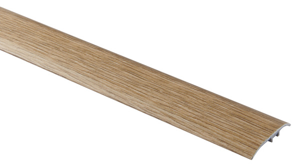Barre de seuil en aluminium - Décor bois marron - L. 0,93 m, l. 37 x h. 4,6 x ép. 1,2 mm - GoodHome - Brico Dépôt