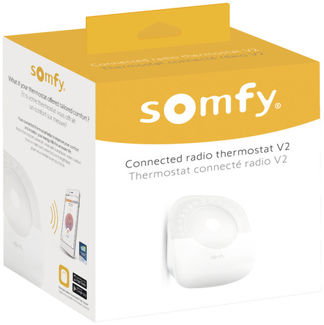 Thermostat connecté sans fil radio - Somfy - Brico Dépôt