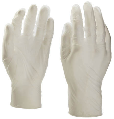 100 gants vinyle jetables - Taille M - Brico Dépôt
