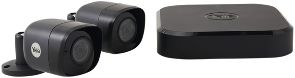 Kit vidéosurveillance 2 caméras - 1080p 2 To - Yale - Brico Dépôt