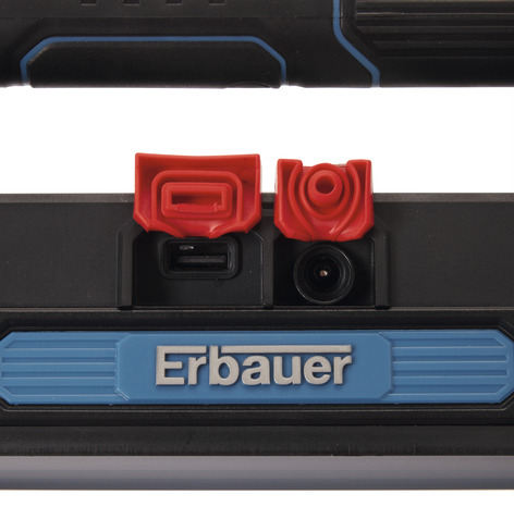 Projecteur de chantier rechargeable + USB - 20W, 2000LM - Erbauer - Brico Dépôt