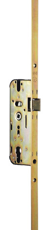 Crémone serrure ajustable pour portes d'entrée en bois - axe 40 mm H. 1,24 m - Handix - Brico Dépôt