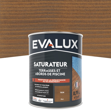 Saturateur boiss extérieur teck 0,75 L - Evalux - Brico Dépôt