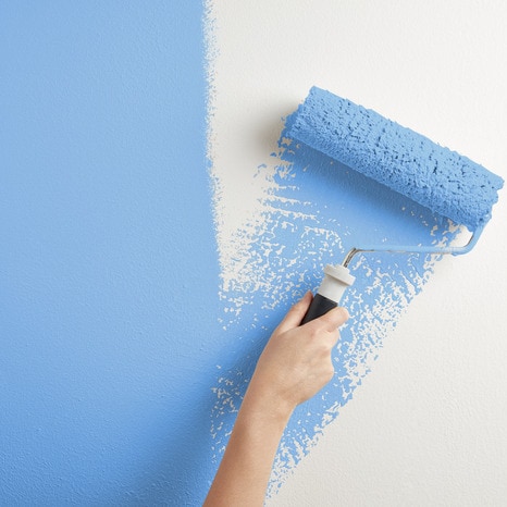 Peinture mur intérieur Satin 0,75 L Bleu azur - Evalux - Brico Dépôt