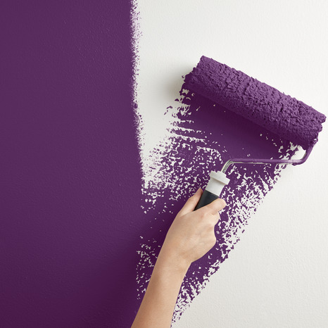 Peinture mur intérieur Mat 2,5 L ultra Violet - Evalux - Brico Dépôt