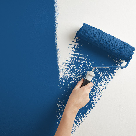 Peinture mur intérieur Satin 2,5 L Bleu électrique - Evalux - Brico Dépôt