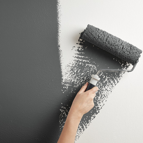Peinture mur intérieur Satin 0,75 L Gris charbon - Evalux - Brico Dépôt
