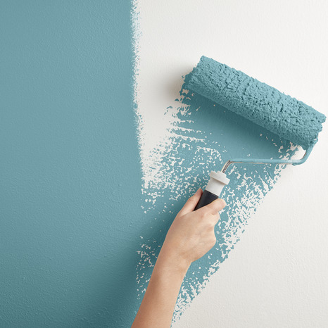 Peinture mur intérieur Satin 2,5 L Bleu lagon - Evalux - Brico Dépôt