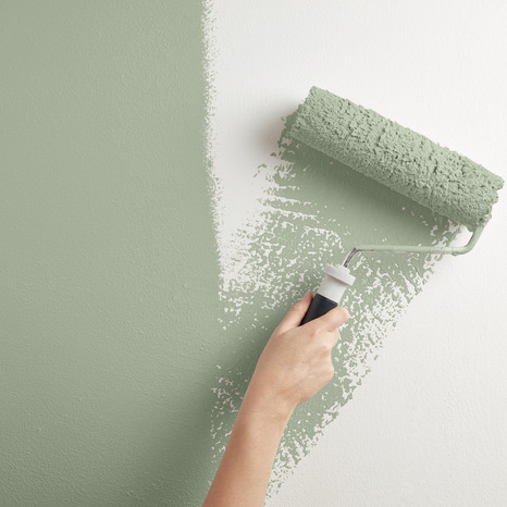 Peinture mur intérieur Satin 2,5 L Vert olive - Evalux - Brico Dépôt