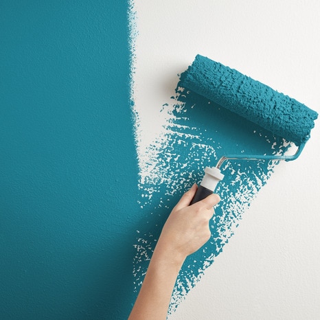 Peinture mur intérieur Mat 0,75 L Bleu turquoise - Evalux - Brico Dépôt