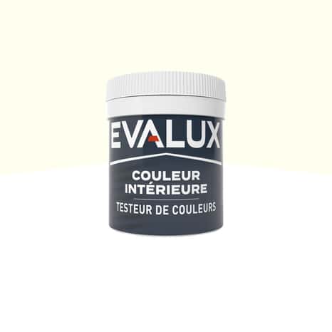 Testeur Peinture mur intérieur Mat 0,05 L Blanc ivoire - Evalux - Brico Dépôt