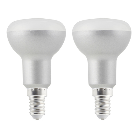 Lot de 2 ampoules LED E14 - 470 Lm et 2700K - Bodner - Brico Dépôt