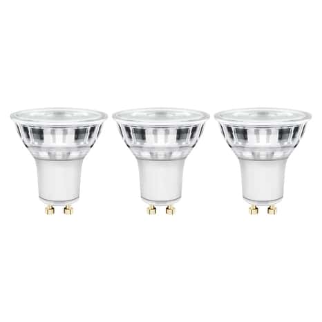 Lot de 3 ampoules LED GU10 - 345 lumens blanc neutre en Aluminium et plastique - Bodner - Brico Dépôt