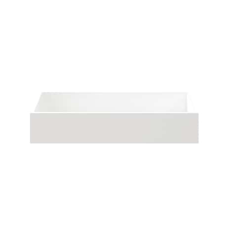 Tiroir simple décor blanc Homny H. 16 X L. 100 X P. 58 cm - Cooke and Lewis - Brico Dépôt