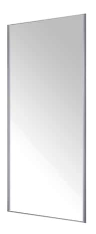 Porte coulissante miroir profil gris "valla" h. 250 x l. 90 cm - Cooke and Lewis - Brico Dépôt