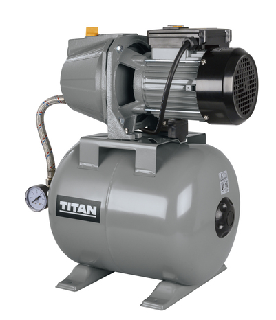 Surpresseur "TITAN" à eaux claires 1100 W + réservoir 20 L - 4600 L/h. - Titan - Brico Dépôt
