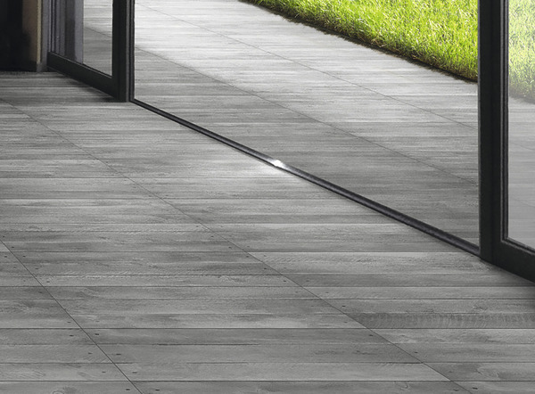 Carrelage de sol extérieur "Bois grisé" 31 x 62 cm - Brico Dépôt