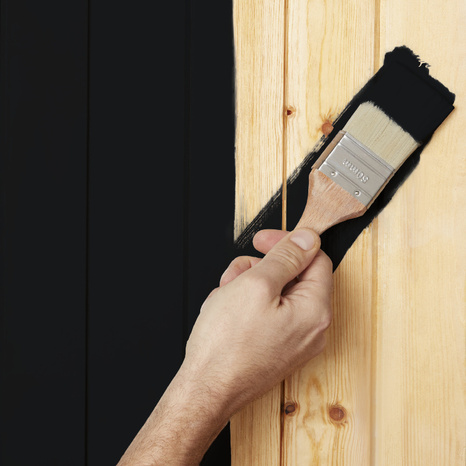 Peinture extérieur bois 2,5 L noir satin - Evalux - Brico Dépôt