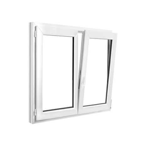 Fenêtre PVC blanc oscillo-battante 2 vantaux h.115 x l.120 cm - GoodHome - Brico Dépôt